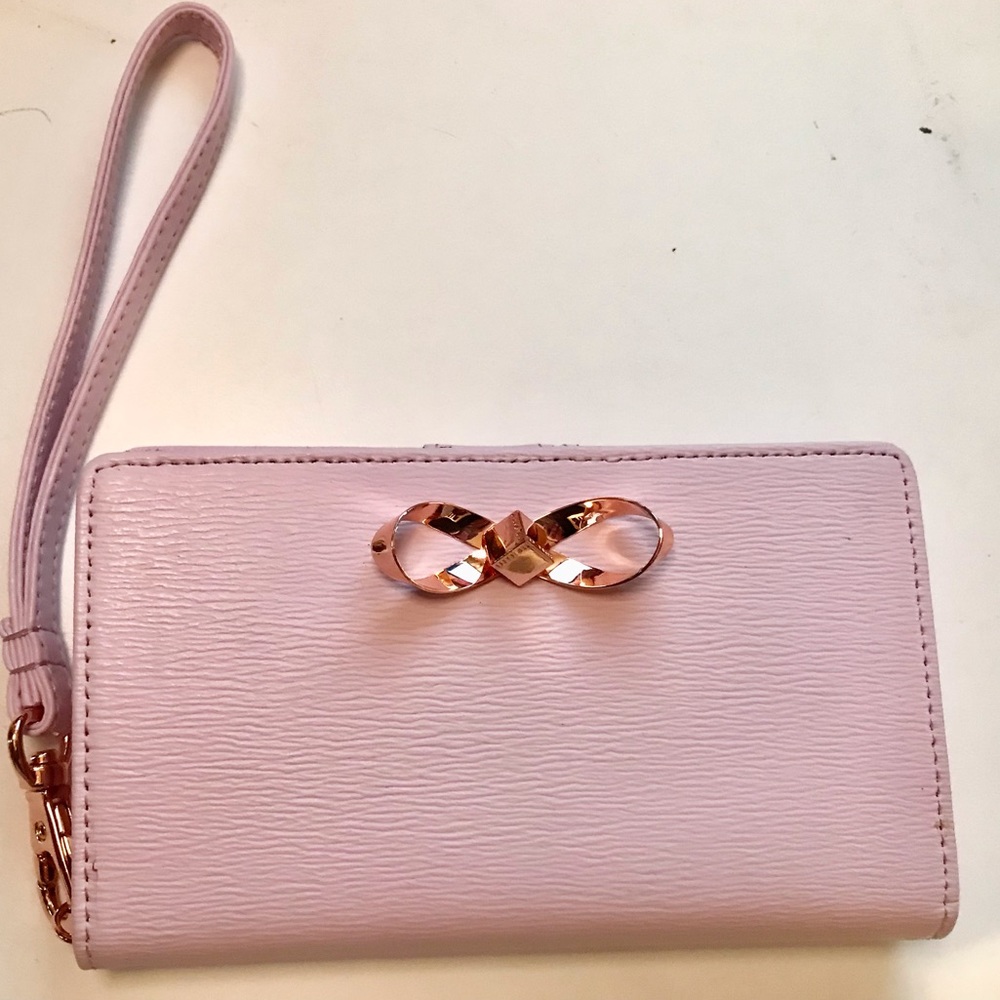 Ted Baker Pink Leather Wallet